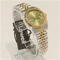 Orologio Lowell Donna Class bicolor green in Acciaio PL4700-24R - PL4700-24R